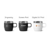 Stackable Stainless Steel Mugs Decoration